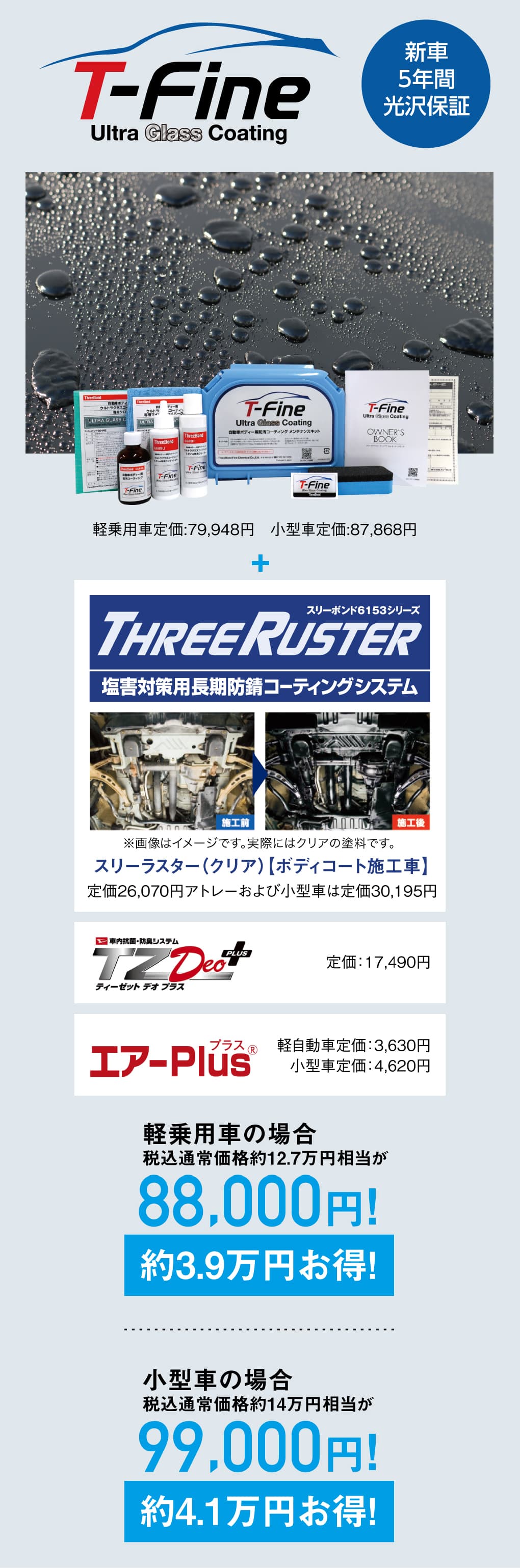 スタンダードパック